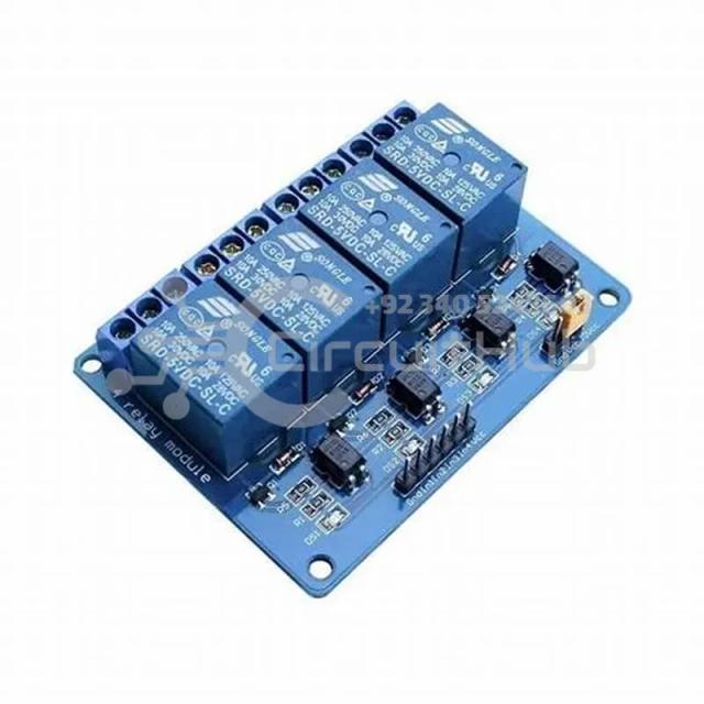 5V 4 Channel 240VAC 10A Relay Module