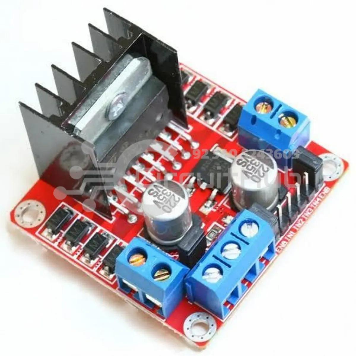 L298N H-Bridge Motor Driver Module