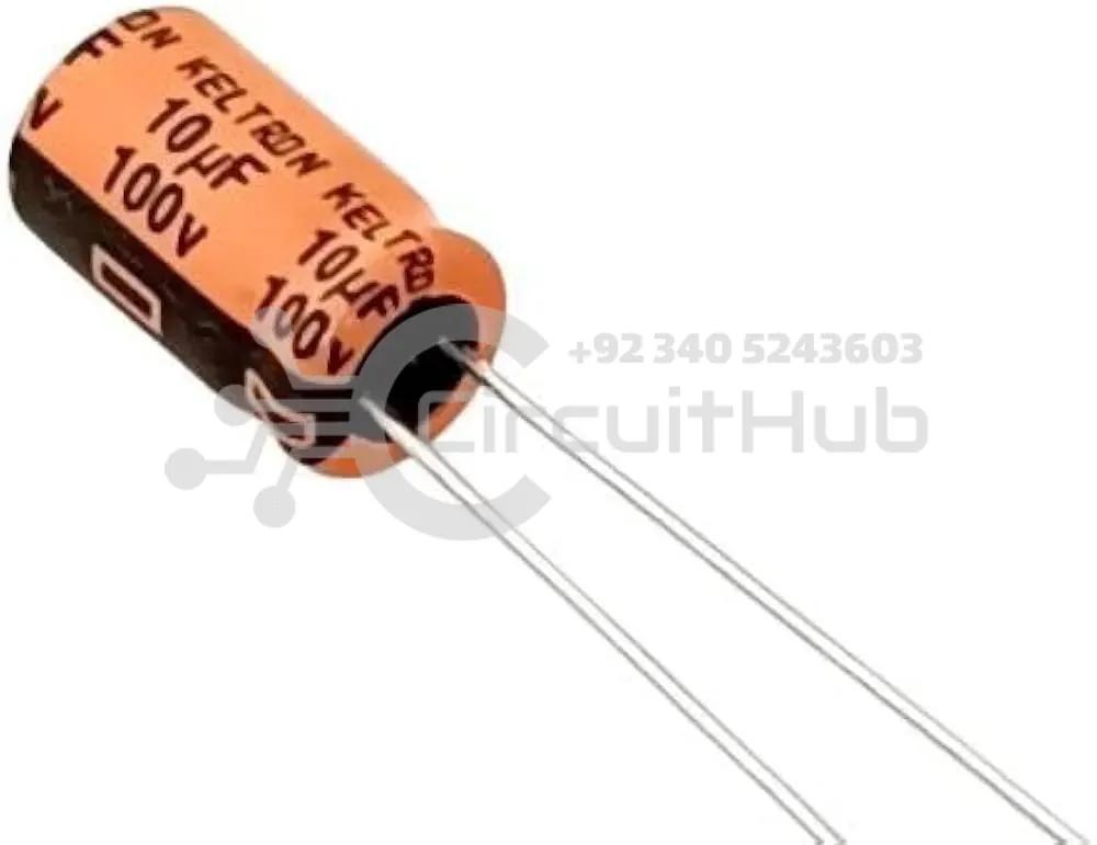 10uF Electrolytic Capacitor (Pack of 10)