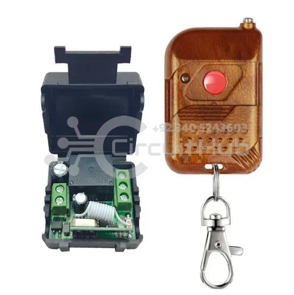 1 Channel Wireless Smart Remote Control Relay Switch 12V DC 10A 315MHZ Transmitter And Receiver Set