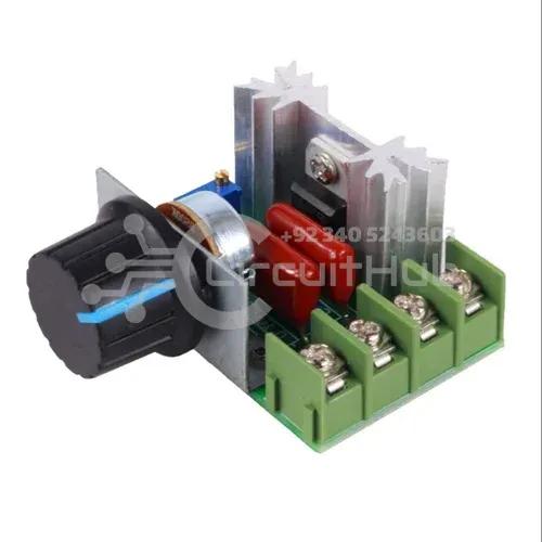 2000W Motor Controller AC 50-220V 25A SCR High-power Electronic Voltage Regulator Module Motor Speed Controller