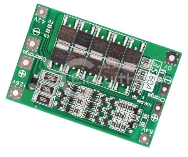 3S 60A 12.6V Cell 18650 Li-ion Lithium Battery Charging BMS Board Balanced Charging Module