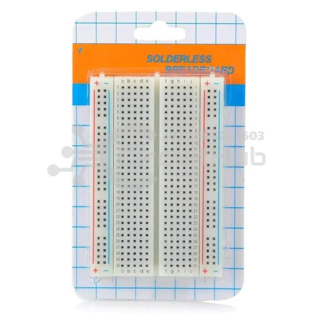 8.5cm x 5.5cm 400 Tie Points Breadboard