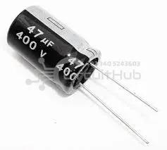 47uF Electrolytic Capacitor (Pack of 10)