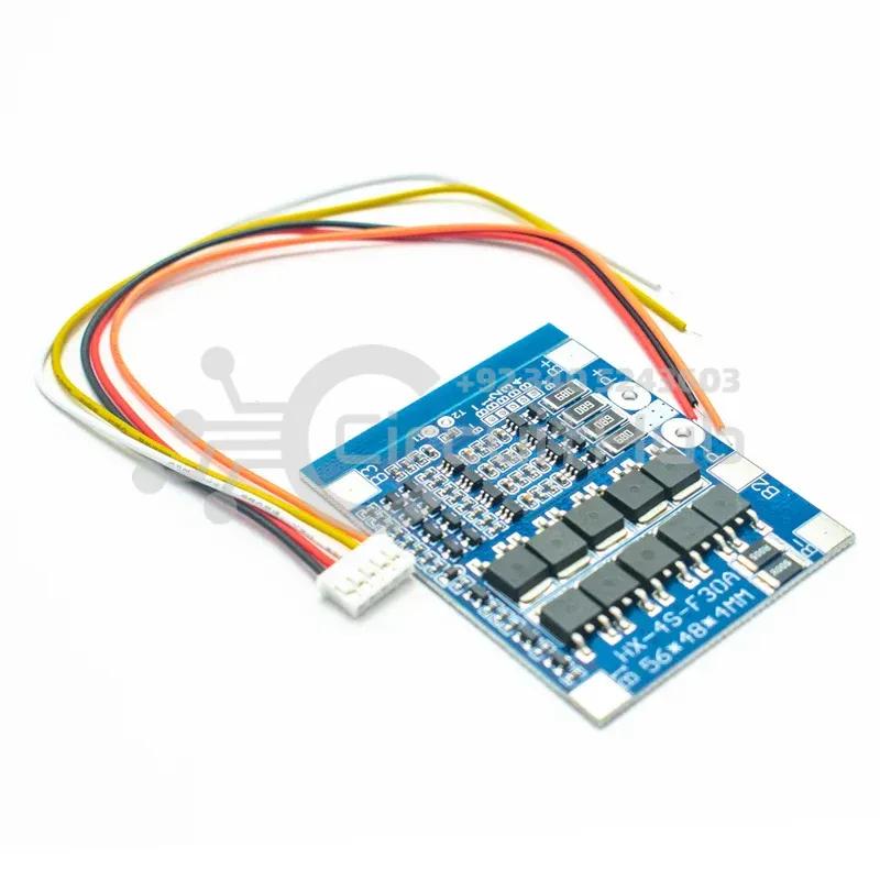 4S 30A LifePo4 Lithium Iron Phosphate Battery Balanced Charging BMS PCB Board