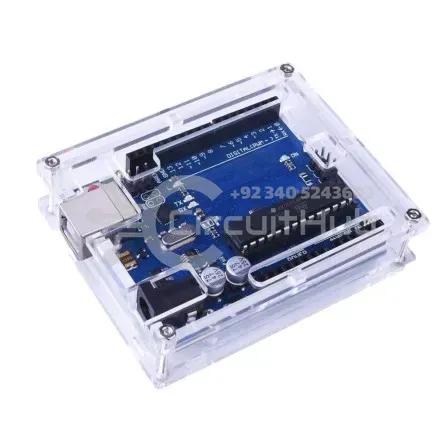Arduino Uno R3 Enclosure ABS Transparent Acrylic Case