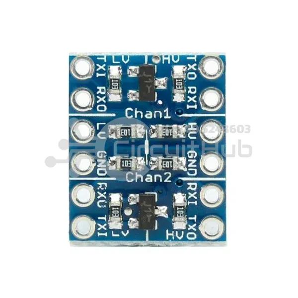 Bi-Directional 2 Channels Logic Level Converter 5V to 3.3V