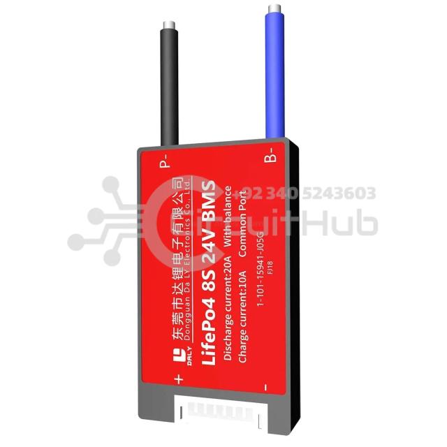 DALY BMS LFP LifePo4 8S 24V 20A BMS Battery Management System for Lifepo4 Battery Pack Balanced Charging Board