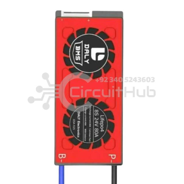 DALY BMS LFP LifePo4 8S 24V 80A BMS Battery Management System for Lifepo4 Battery Pack Balanced Charging Board