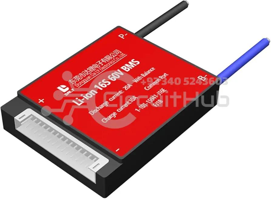 DALY BMS Li-ion 16S 60V 20A BMS Battery Management System for 18650 Battery Pack Balanced Charging Board