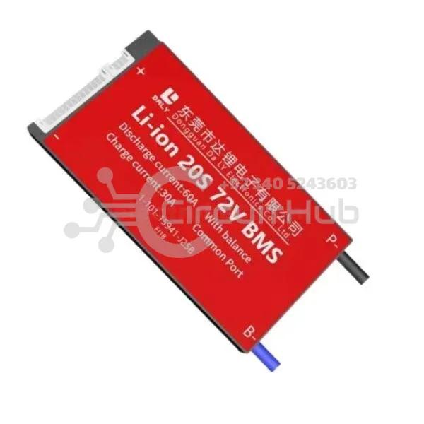 DALY BMS Li-ion 20S 72V 60A BMS Battery Management System for 18650 Battery Pack Balanced Charging Board