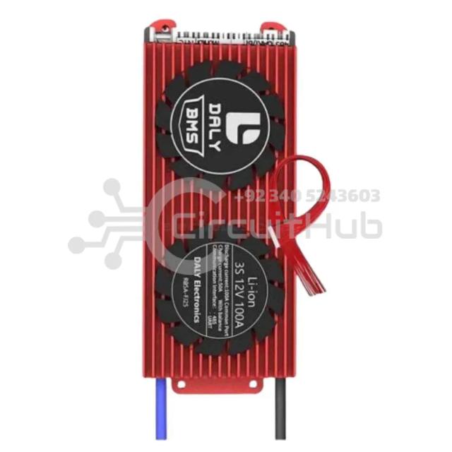 DALY BMS Li-ion 3S 12V 100A for 18650 Battery Pack Balanced Charging Board