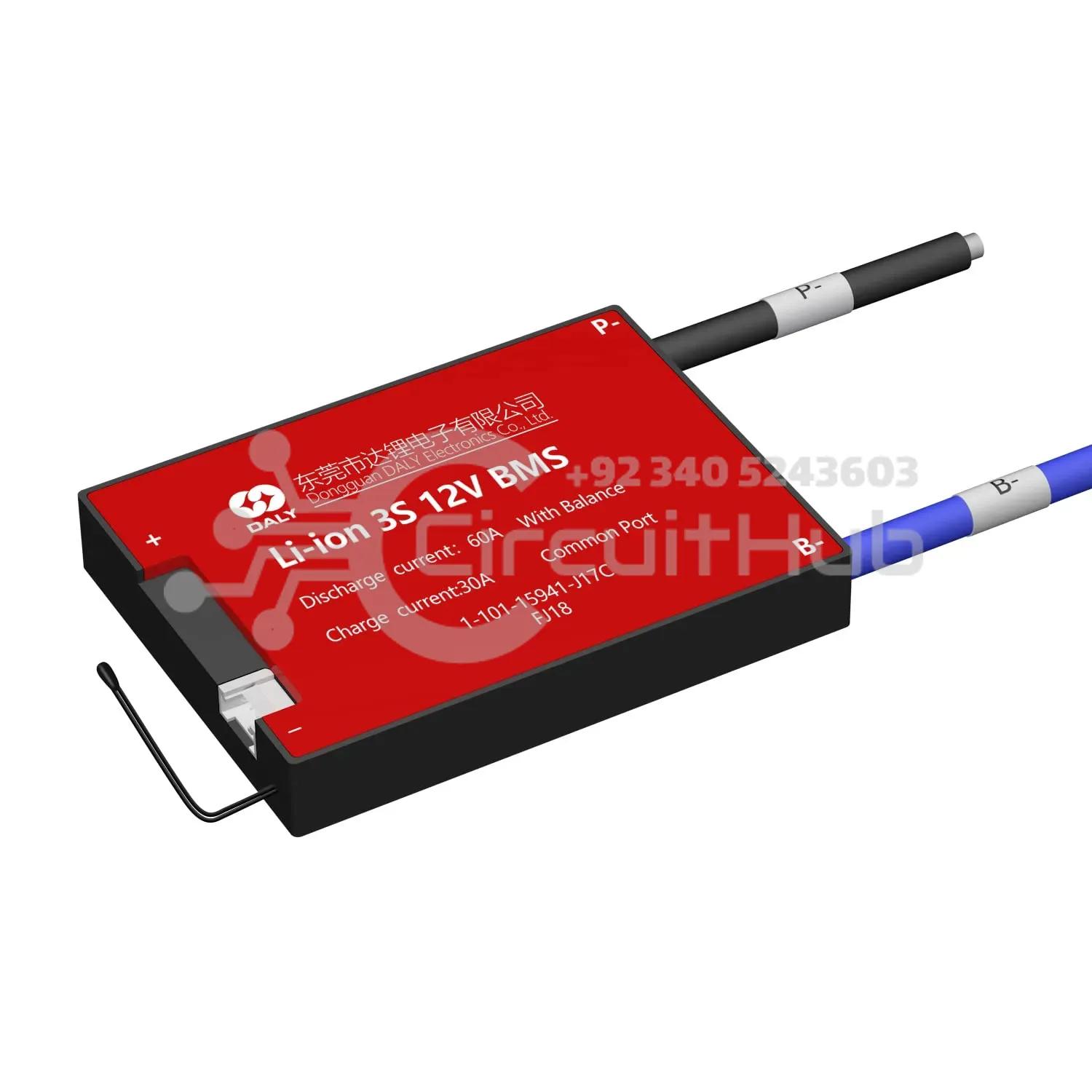 DALY BMS Li-ion 3S 12V 50A BMS Battery Management System for 18650 Battery Pack Balanced Charging Board