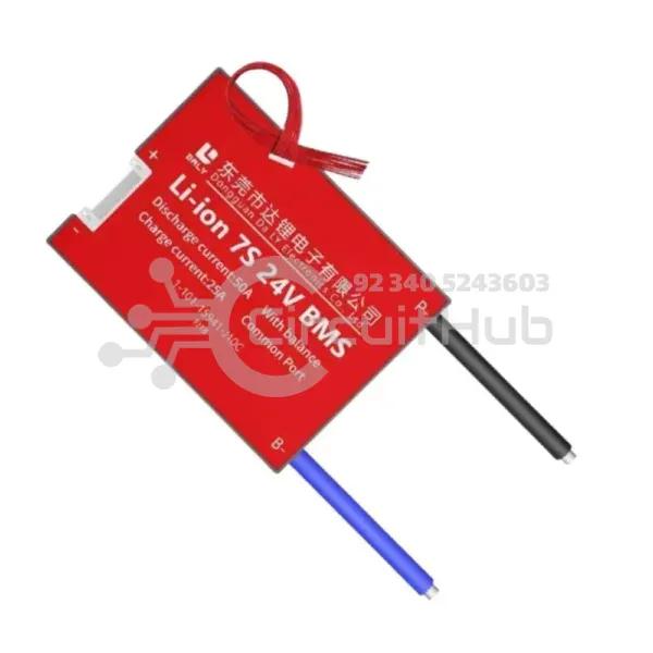 DALY BMS Li-ion 7S 24V 50A BMS Battery Management System for 18650 Battery Pack Balanced Charging Board