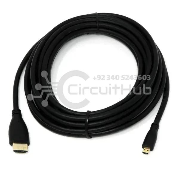 HDMI to Micro HDMI Cable for Raspberry Pi 4