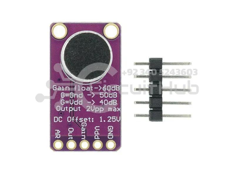 MAX9814 Auto Gain Control Stable Microphone Amplifier