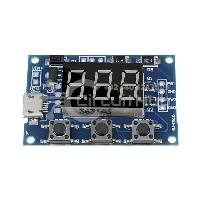 Signal Generator PWM Pulse Frequency Duty Cycle Adjustable Module 7 segment BCD Display 1Hz-150Khz 3.3V-30V