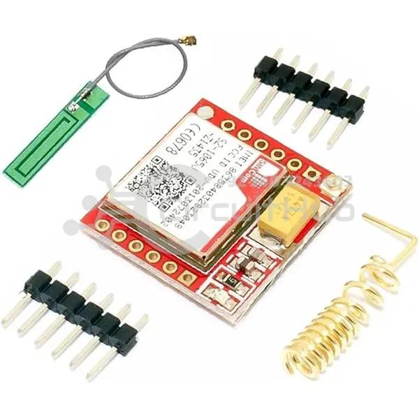 Sim800L GSM / GPRS Module with Micro Sim Card with Helical Antenna (PTA Non-approved)