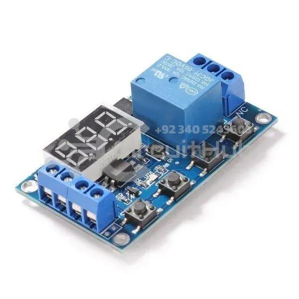 Timer Relay 6 To 30V Adjustable Delay Timer