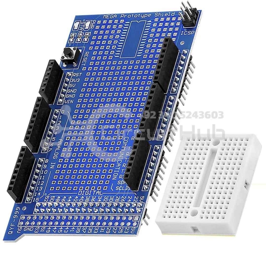 Prototyping Prototype Shield with Mini Breadboard compatible with ...